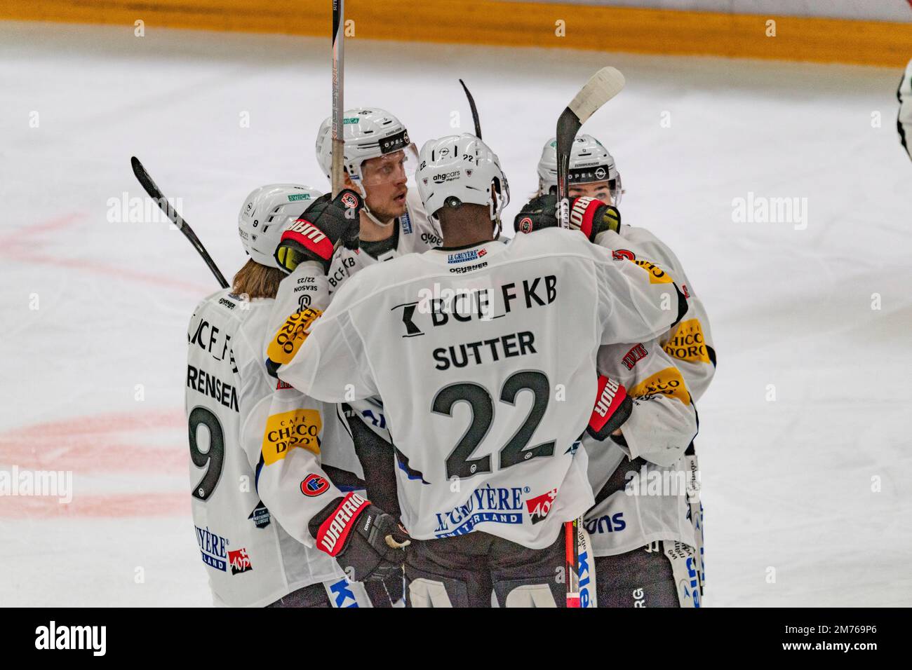 Lausanne, Suisse. 01st juillet 2023. L'équipe de HC FribourgGotteron