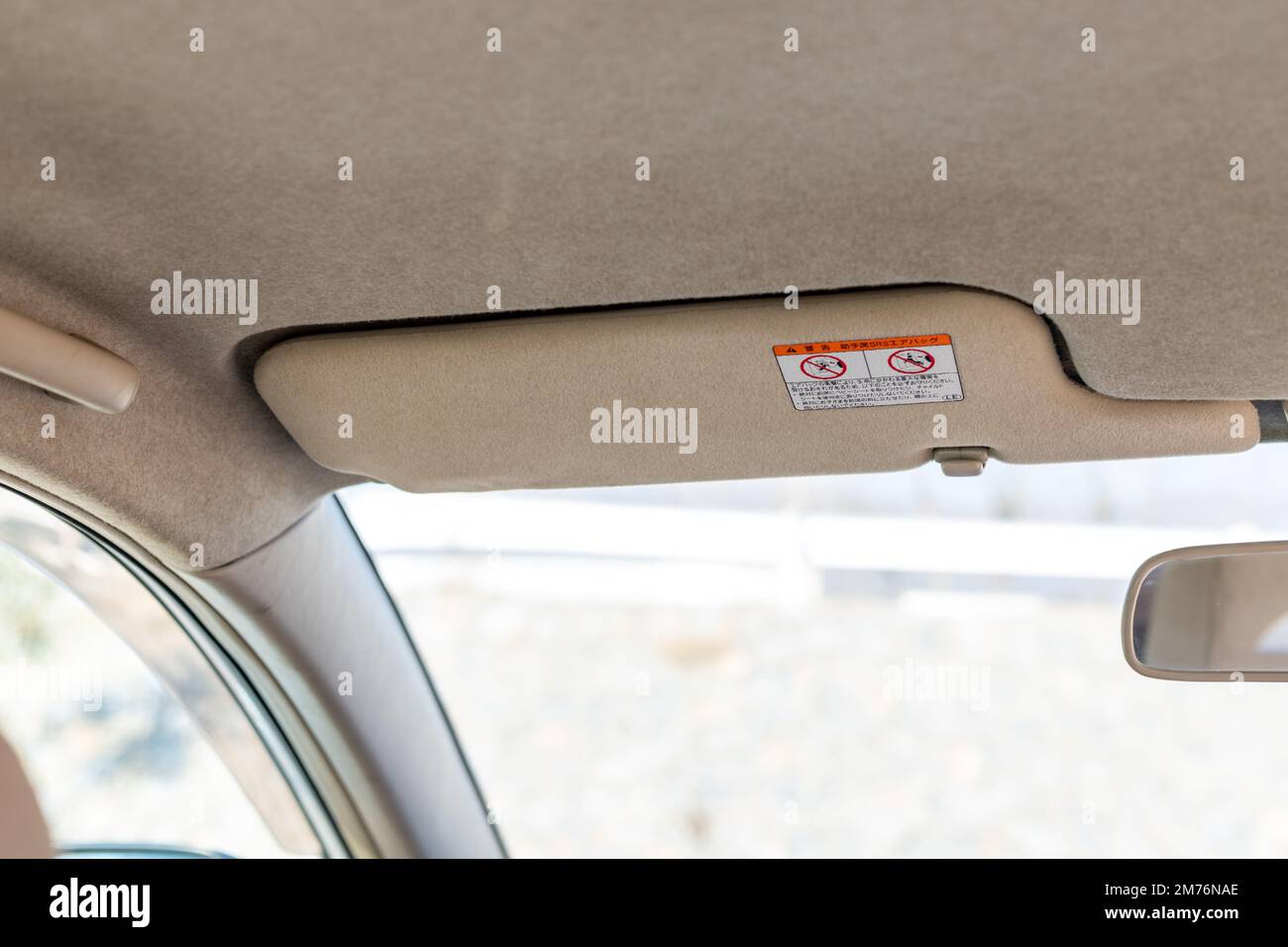 Airbag warning Banque de photographies et d'images à haute résolution -  Alamy