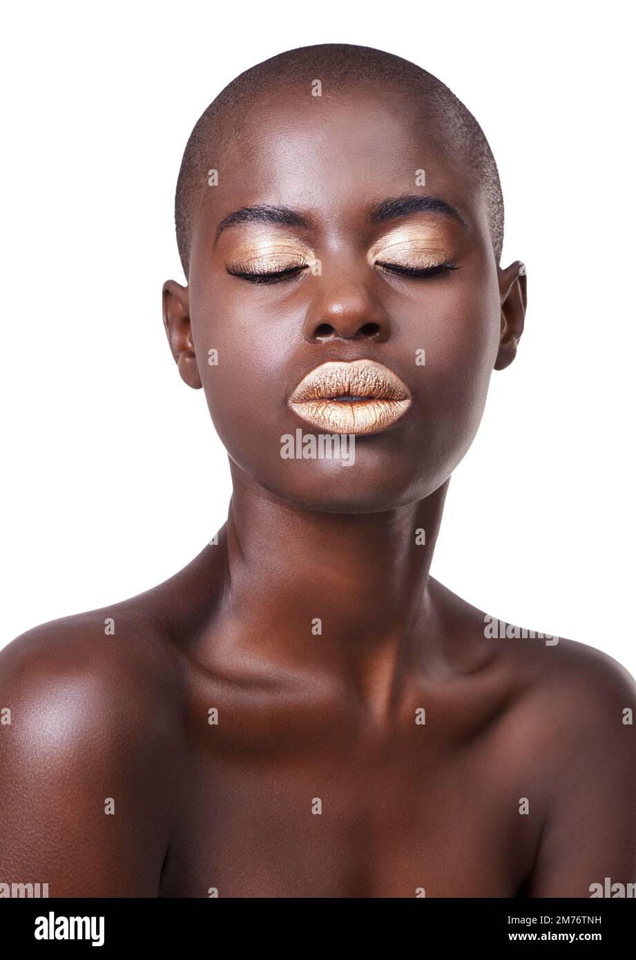 Belle femme africaine studio Banque de photographies et d’images à ...