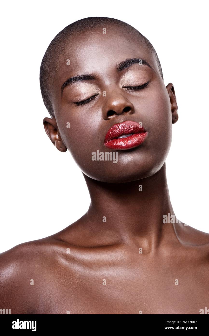 Belle femme africaine studio Banque de photographies et d’images à ...