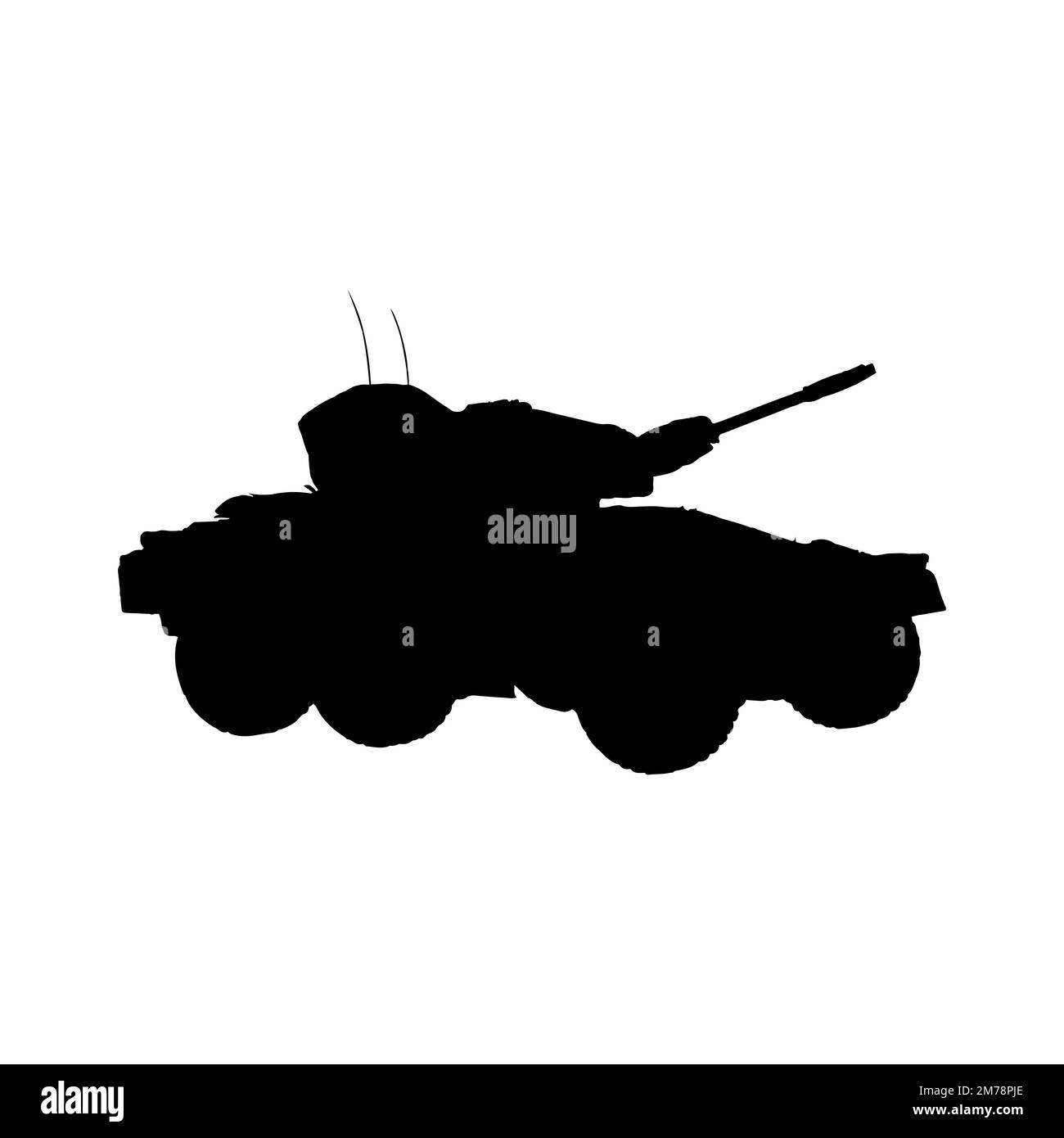 Icône Panzer. Style simple sans symbole d'arrière-plan d'affiche de guerre. Élément de conception du logo de la marque Panzer. Impression de t-shirts Panzer. Vecteur pour autocollant. Illustration de Vecteur