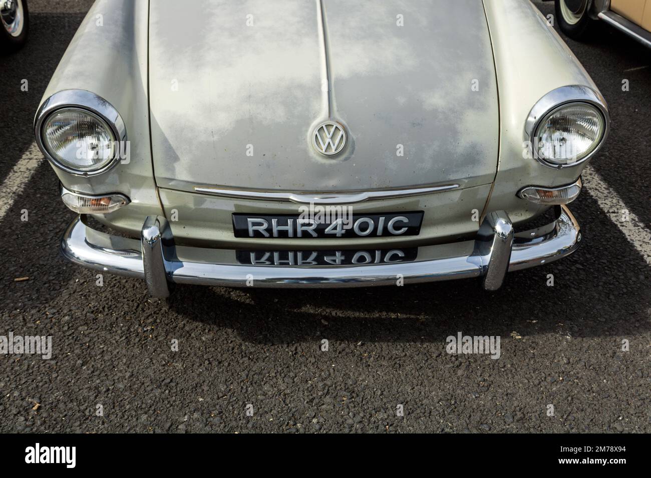 Volkswagen 1500s. Supercar et Classic car dimanche 2022. Banque D'Images