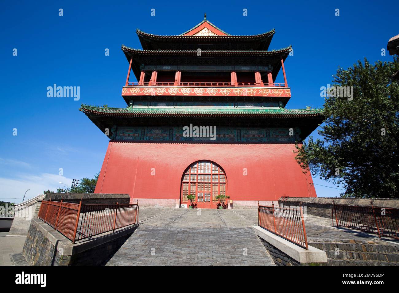 Tour du tambour, Pékin Photo Stock - Alamy