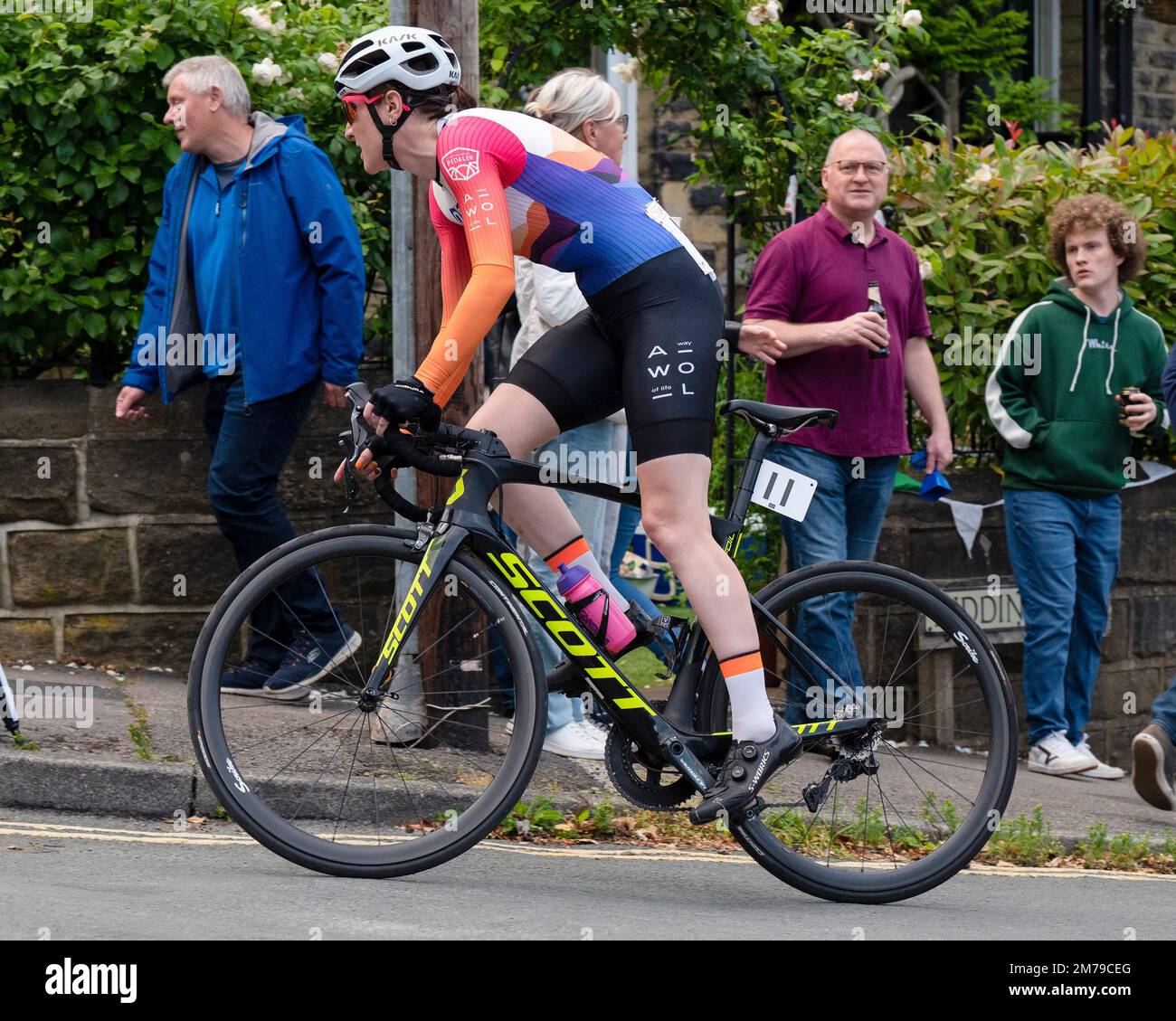 Ilkley, Yorkshire de l'Ouest, Angleterre – 1 juillet 2022 – série de circuits nationaux pour femmes Banque D'Images