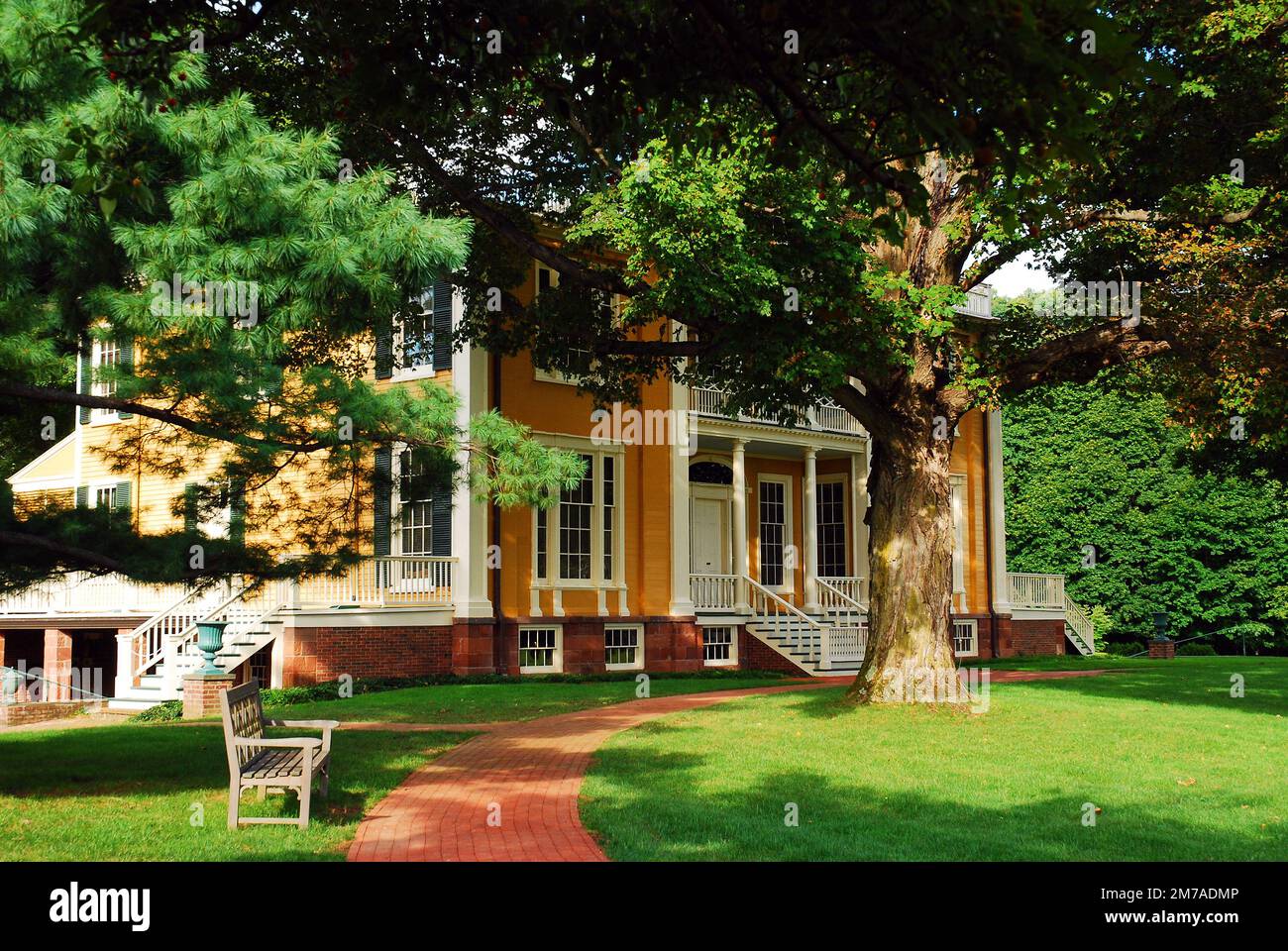 Boscobel, une maison historique près de Cold Spring, New York Banque D'Images