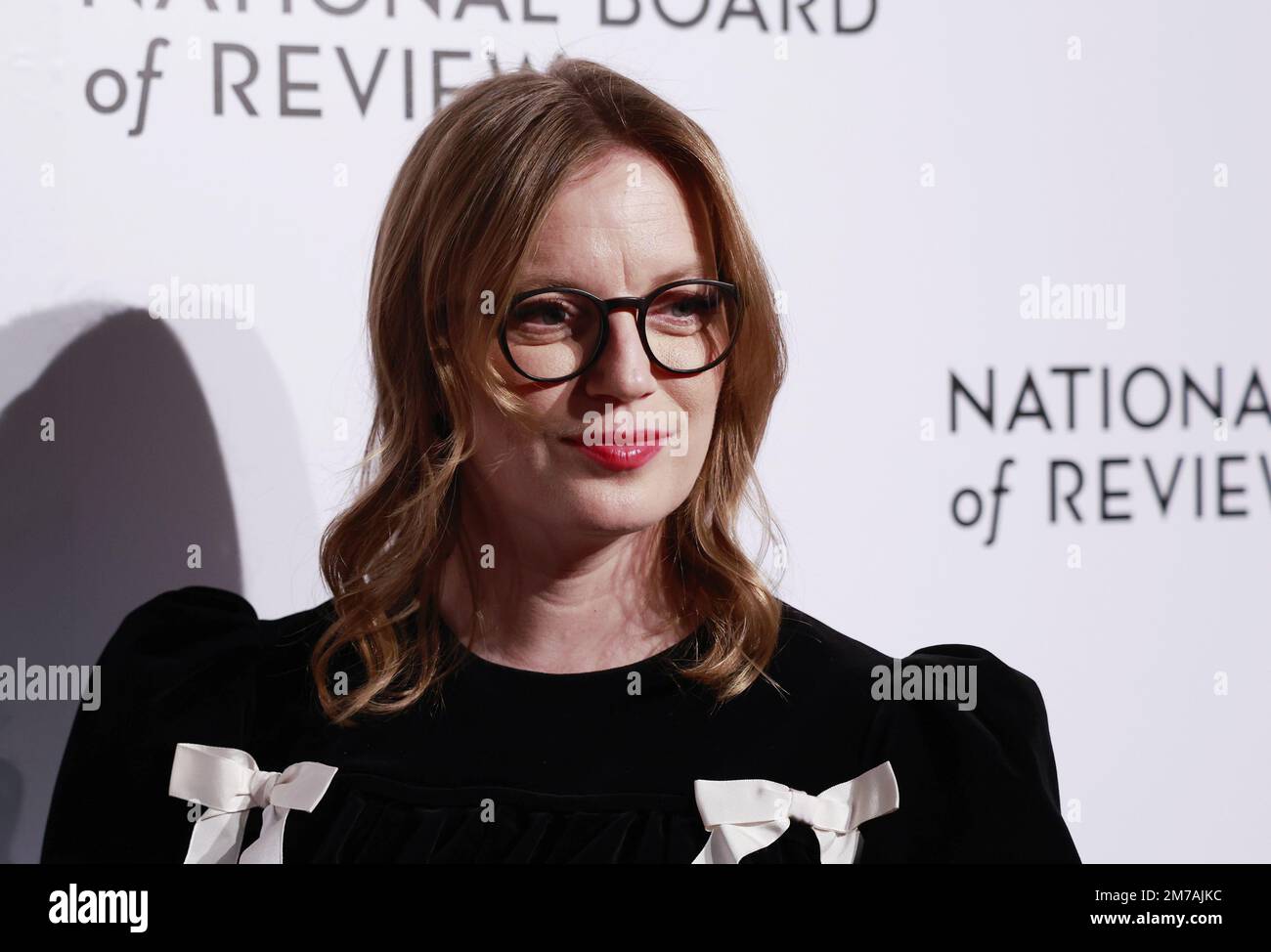 New York, États-Unis. 8th janvier 2023. Sarah Polley arrive sur le tapis rouge au Gala des prix 2023 du Conseil national de révision, à la rue Cipriani 42nd, dimanche, à 08 janvier 2023, à New York. Photo de John Angelillo/UPI crédit: UPI/Alay Live News Banque D'Images