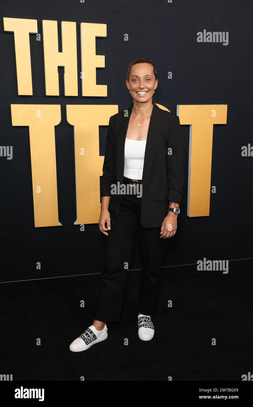 Sydney, Australie. 9th janvier 2023. Ash Gardner assiste à la première de la saison d'essai deux au quartier de divertissement de Hoyts. Credit: Richard Milnes/Alamy Live News Banque D'Images