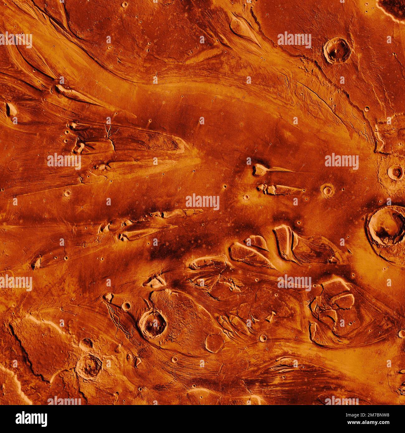 Surface Mars, texture. Éléments de cette image fournis par la NASA Banque D'Images