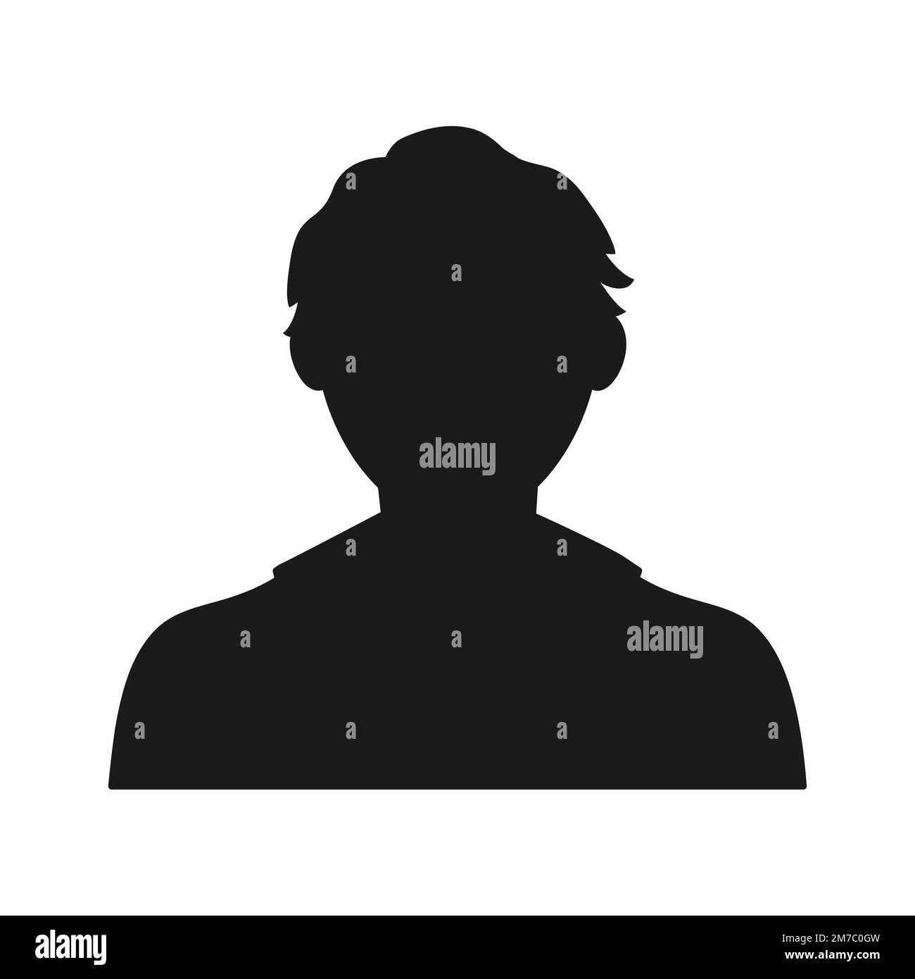 Icône de profil d'avatar man. Illustration vectorielle Illustration de Vecteur