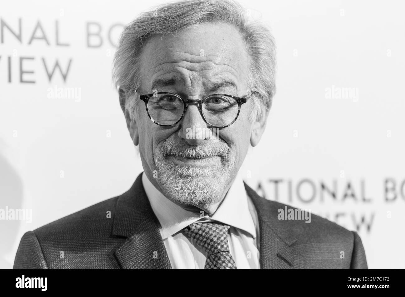 Steven Spielberg assiste au gala de remise des prix annuels 2023 du Conseil national de révision, à la rue Cipriani 42ns, à New York, sur 8 janvier 2023 Banque D'Images