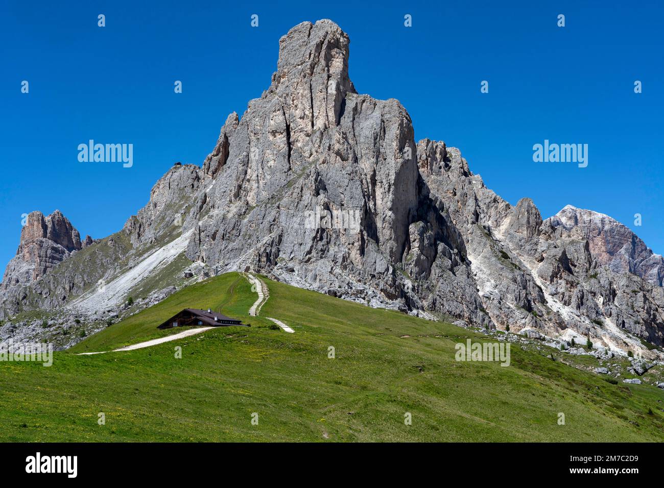 RA Gusela montagne, Italie, Tyrol du Sud, Dolomites Banque D'Images