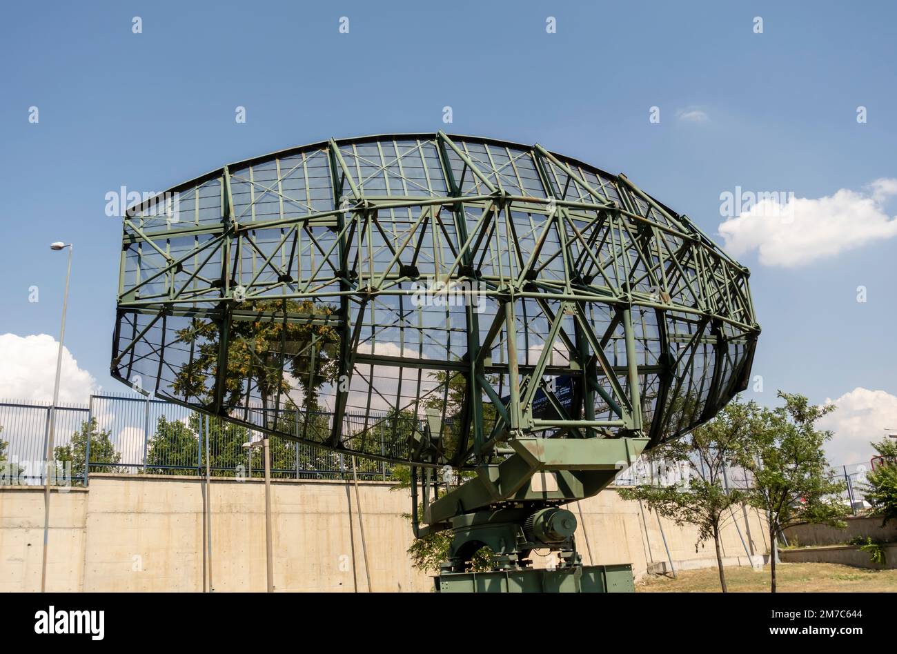 UN radar de recherche / FPC 88. 1952-1962 musée de l'aviation à Ankara Turquie Banque D'Images
