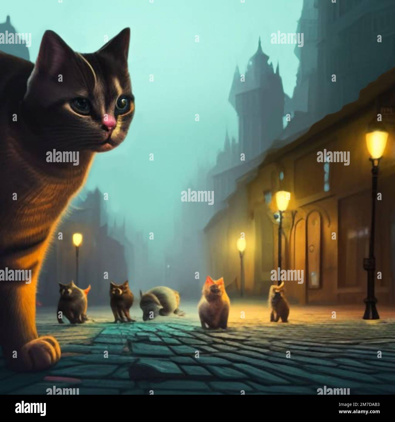 Meute De Chats Banque De Photographies Et D Images A Haute Resolution Alamy