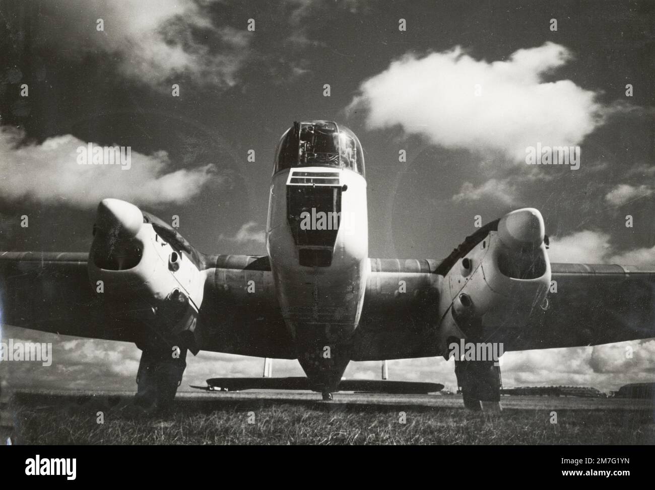 WW2 Seconde Guerre mondiale - bombardier Armstrong Whitworth Whitley RAF Banque D'Images