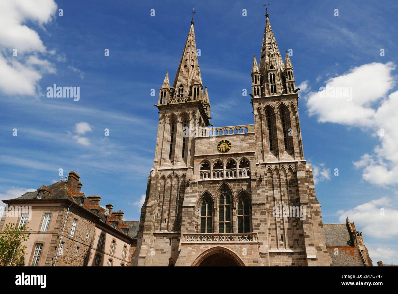 Saint-Pol-de-Leon, Cathédrale Saint-Paul-Aurelien, Finistère, Bretagne,  France, Europe Photo Stock - Alamy