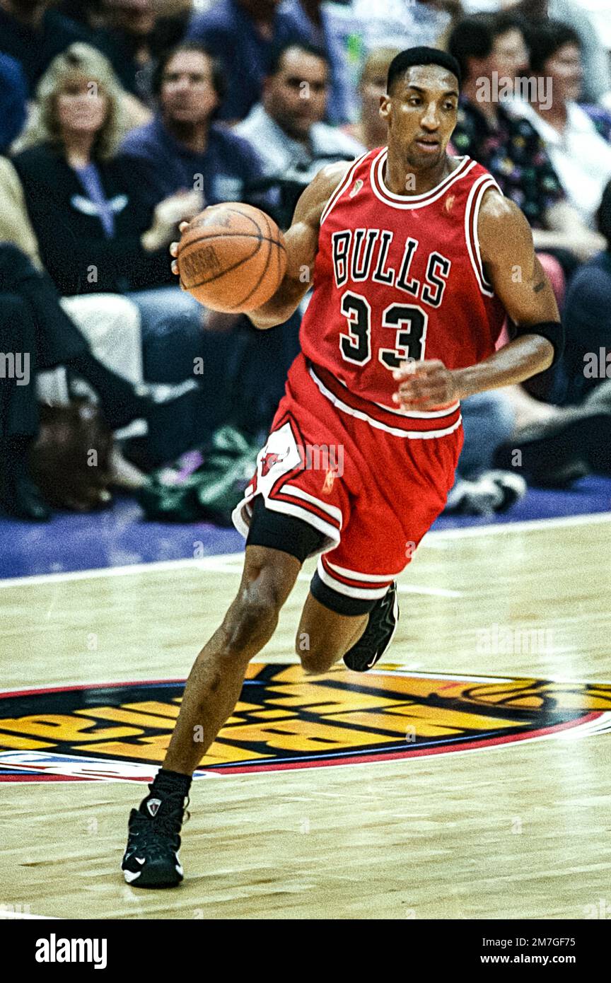 NBA Basketball, Scottie Pippen, Chicago Bulls, finales NBA 1997 Photo Stock  - Alamy