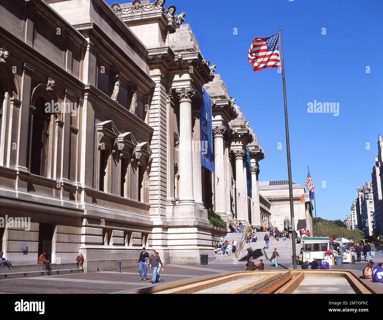 Metropolitan Museum of Art, 5e Avenue, Manhattan, New York, État de New York, États-Unis d'Amérique Banque D'Images