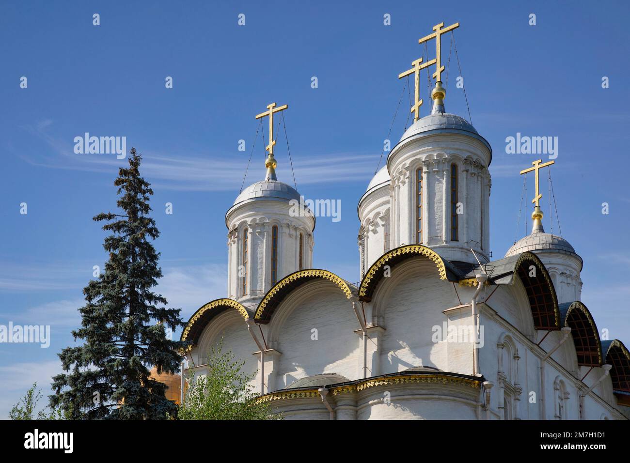 Chambres patriarcales et Église des douze Apôtres, Kremlin, Moscou, Russie Banque D'Images