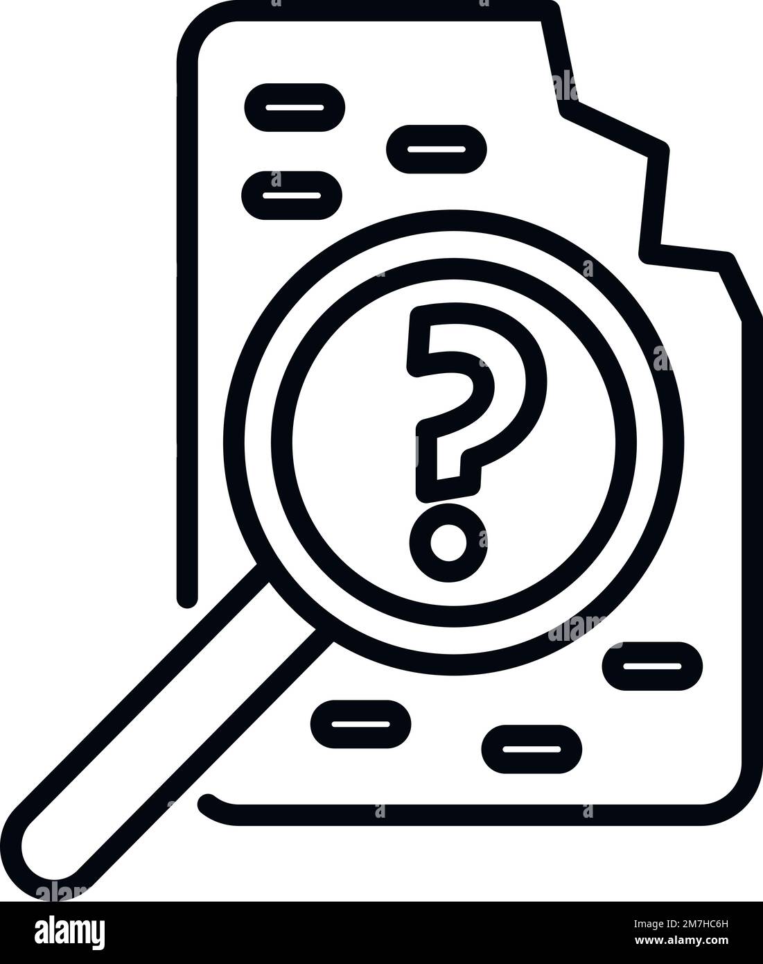 Vecteur de contour de l'icône de chiffrement de données. Protection par chiffrement. Déverrouillage sécurisé Illustration de Vecteur