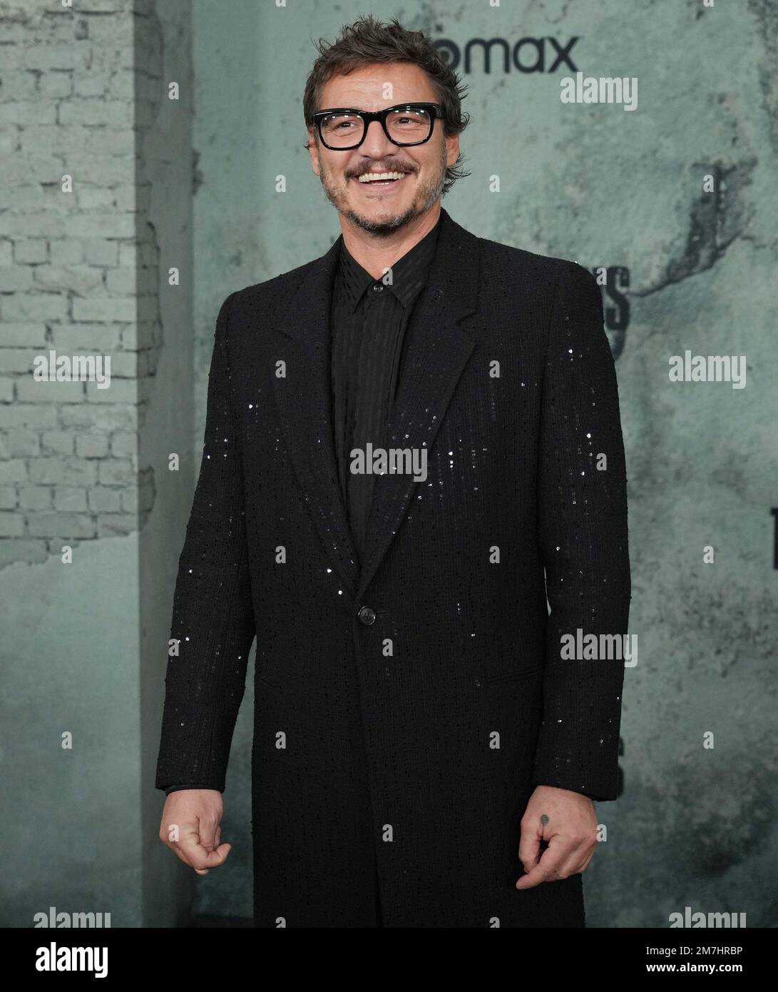 Troy Baker arrives at HBO's THE LAST OF US Premiere held at the Regency  Village Theater in Westwood, CA on Monday, ?January 9, 2023. (Photo By  Sthanlee B. Mirador/Sipa USA Stock Photo 