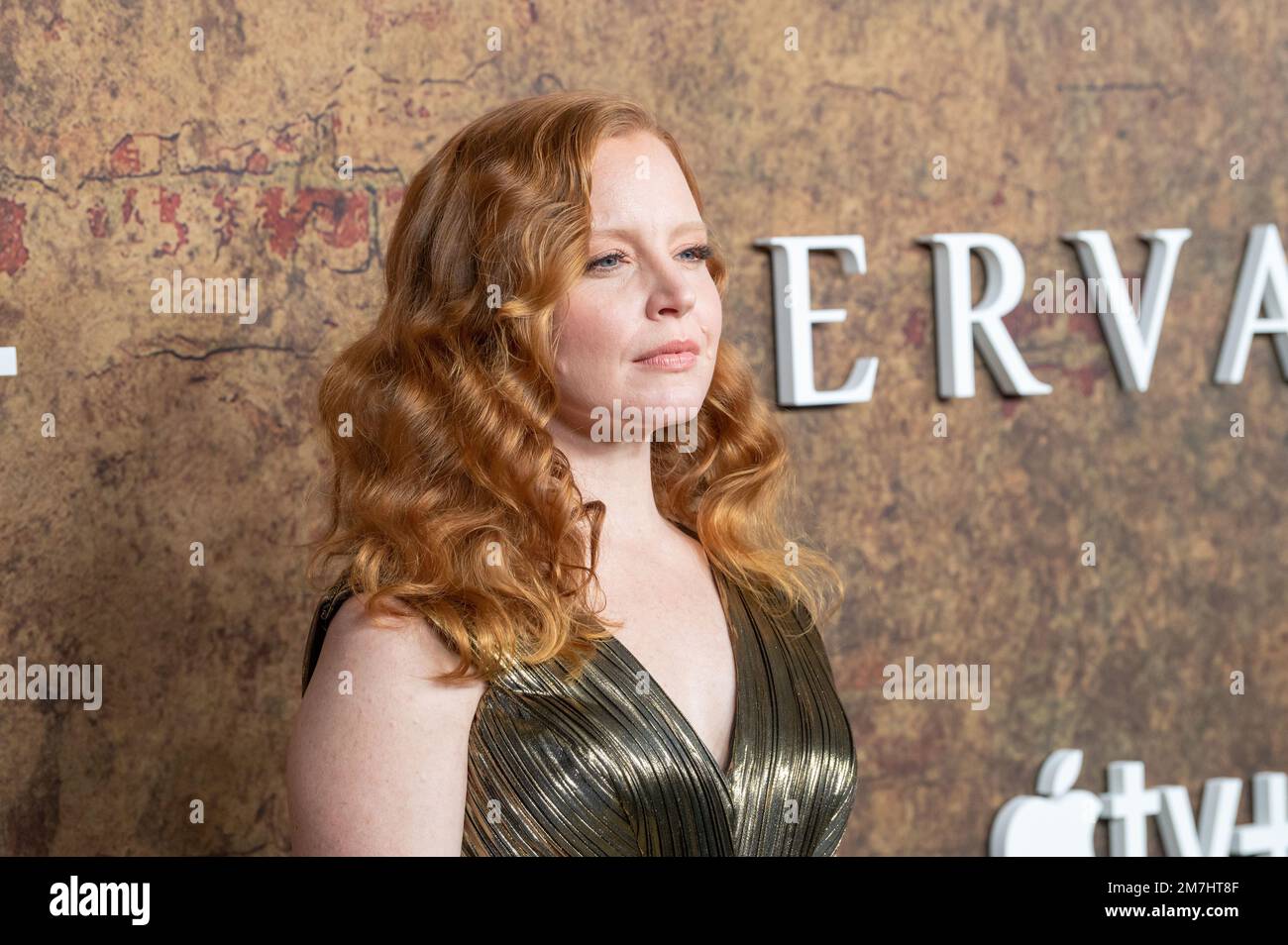 New York, États-Unis. 09th janvier 2023. Lauren Ambrose participe à la première de la saison 4 de l'Apple TV à New York au Walter Reade Theatre de New York. Crédit : SOPA Images Limited/Alamy Live News Banque D'Images