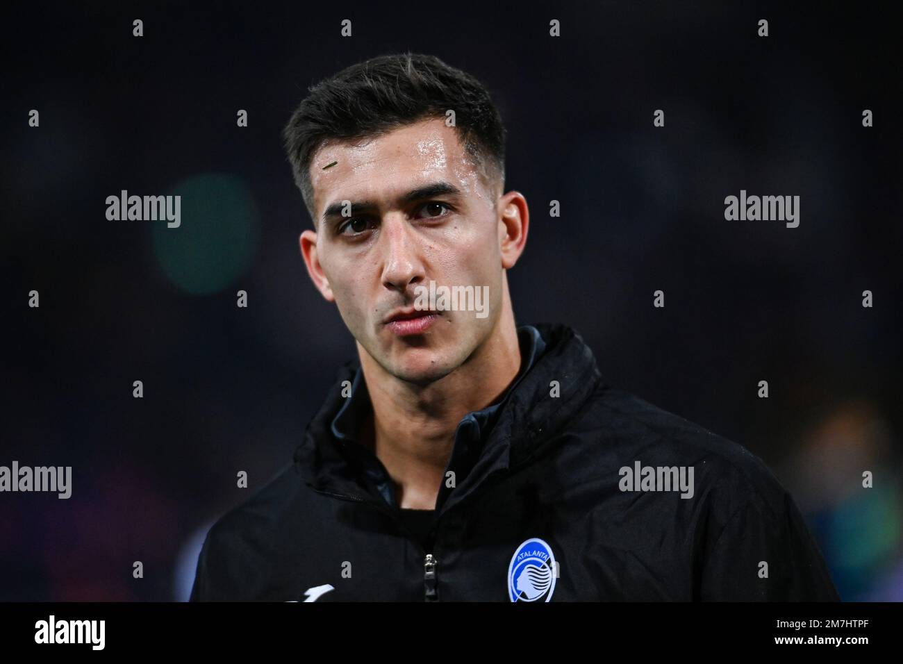 Juan Musso (Atalanta) portrait pendant le football italien série A