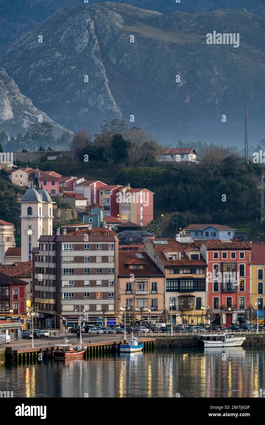 Ribadesella, Asturies, Espagne Banque D'Images