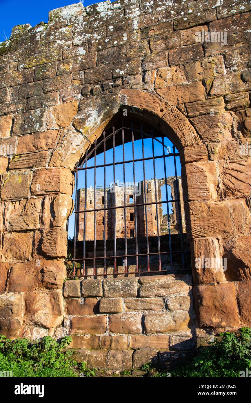 Château de Kenilworth Warwickshire Angleterre Banque D'Images
