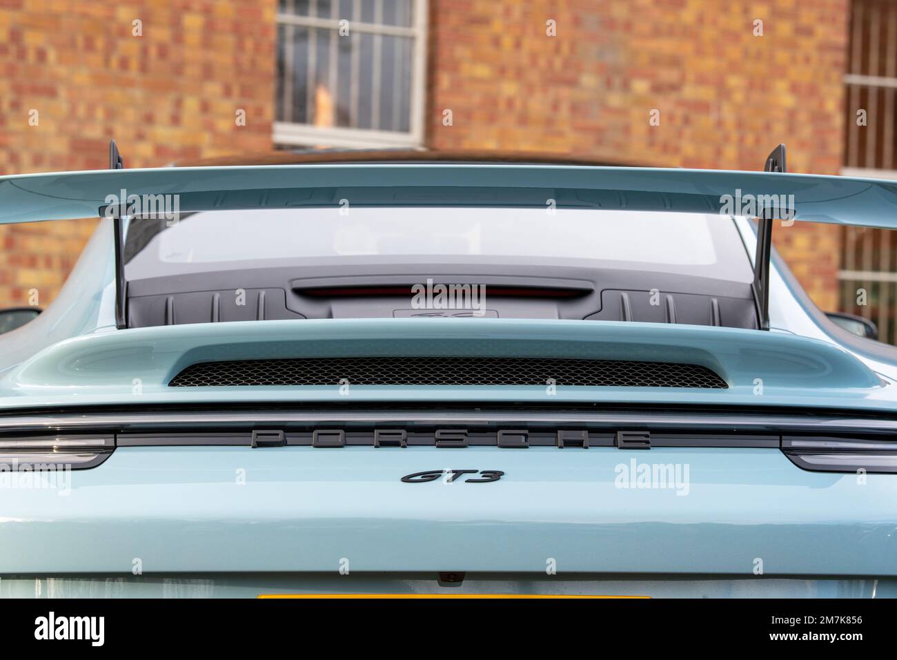2022 Porsche 911 GT3 au centre du patrimoine de Bicester, événement du dimanche. Bicester, Oxfordshire, Angleterre Banque D'Images