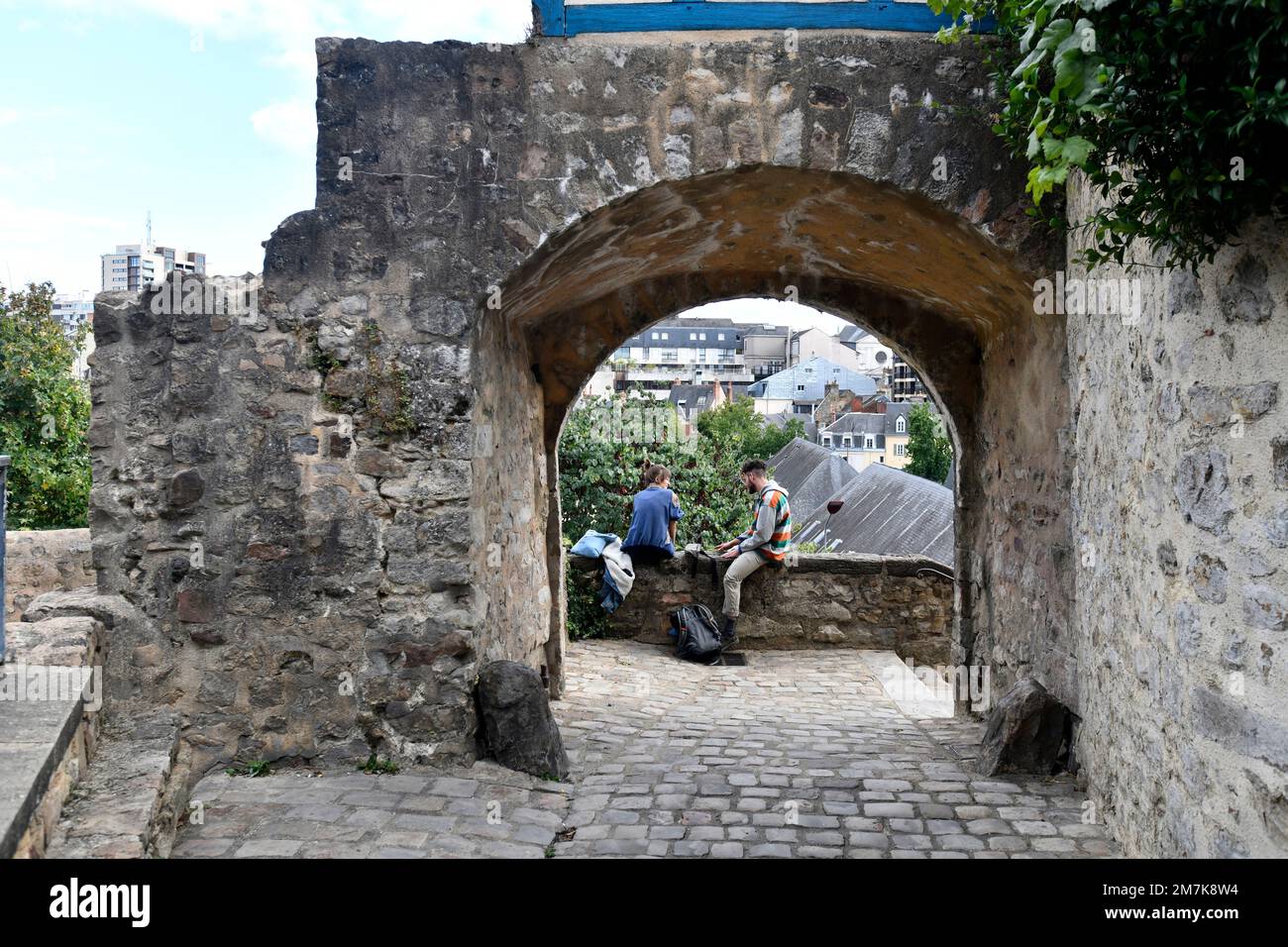 Le Mans quartier historique France 2022 Banque D'Images
