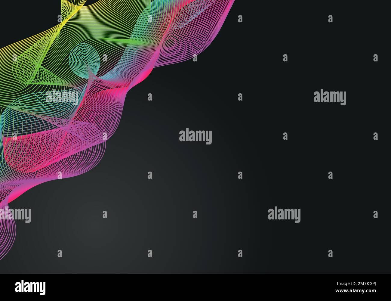 Arrière-plan abstrait déformé en diagonale. Motif de lignes ondulées, courbes et courbes vectorielles. Tout nouveau style pour votre conception d'entreprise Illustration de Vecteur