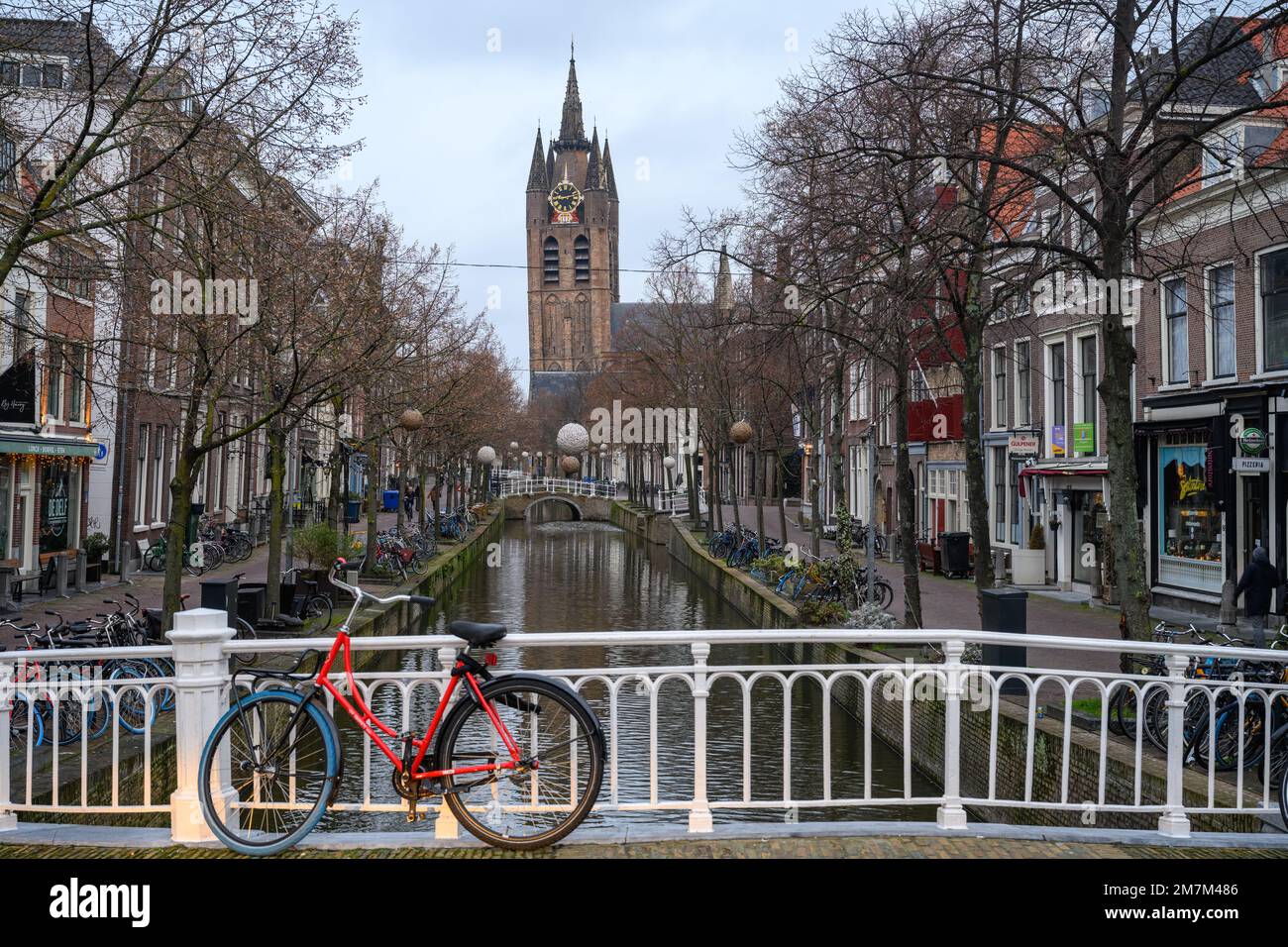 Canaux pittoresques dans la ville d'Amsterdam Banque D'Images