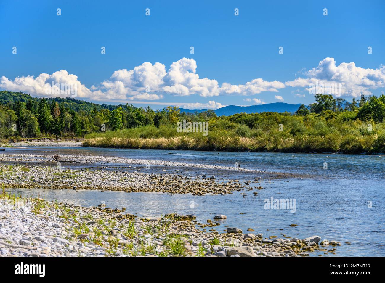 Allemagne, Bavière, pays de Tölzer, Dietramszell, quartier Ascholding, Isartal Banque D'Images