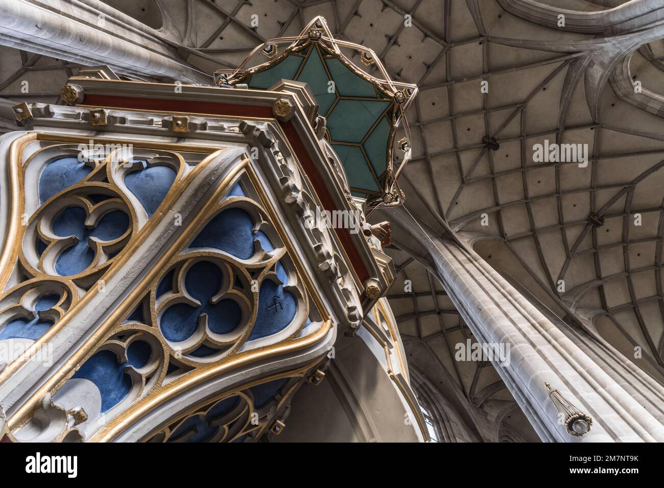 plafond d'une église historique Banque D'Images