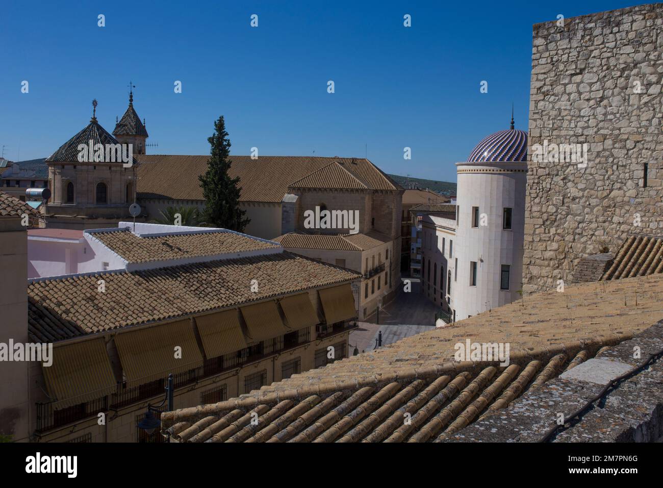 Château moral de Lucena, qui abrite maintenant le Musée Archéologique-ethnologique de Lucena, Sierras Subbeticas, Cordoue, Espagne Banque D'Images Château moral de Lucena, qui abrite maintenant le Musée Archéologique-ethnologique de Lucena, Sierras Subbeticas, Cordoue, Espagne Banque D'Images
