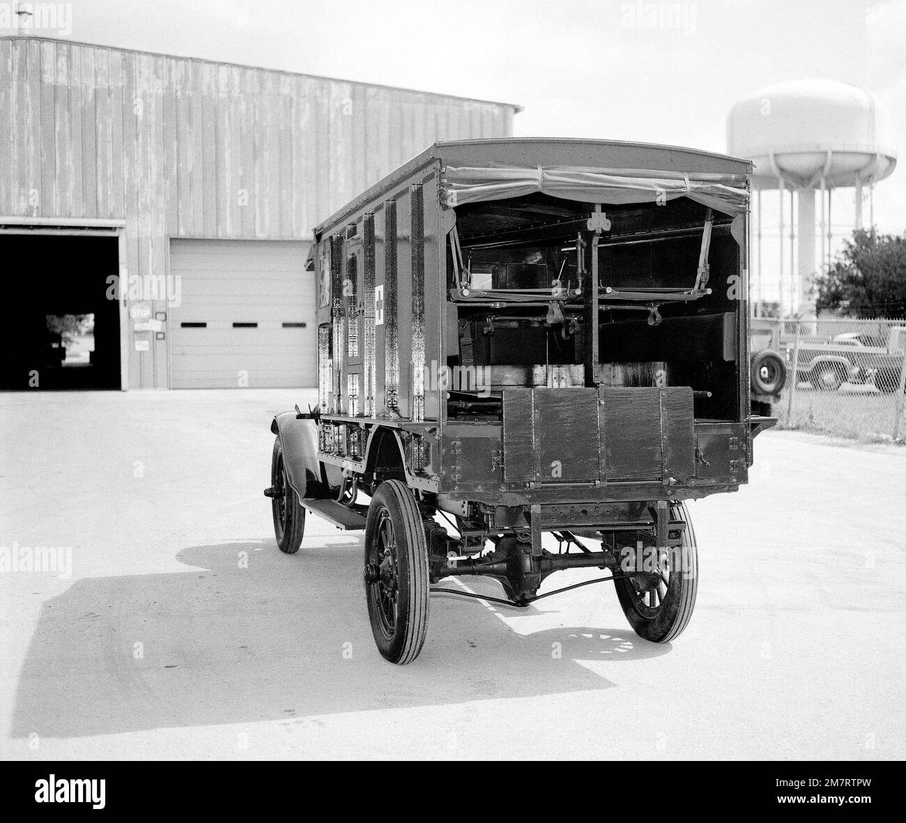 Une ambulance médicale de terrain de l'Armée utilisée pendant la première Guerre mondiale Base: Fort Sam Houston, San Antonio État: Texas (TX) pays: États-Unis d'Amérique (USA) Banque D'Images