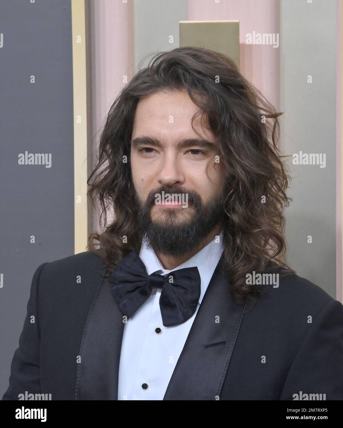 Beverly Hills, États-Unis. 10th janvier 2023. Tom Kaulitz arrive mardi, à 10 janvier 2023, pour les Golden Globe Awards 80th au Beverly Hilton de Beverly Hills, en Californie. Photo de Jim Ruymen/UPI crédit: UPI/Alay Live News Banque D'Images