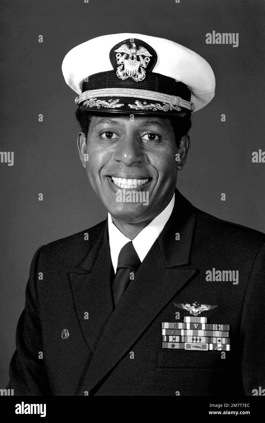 CAPT Walter J. Davis, USN (couvert). Pays : inconnu Banque D'Images