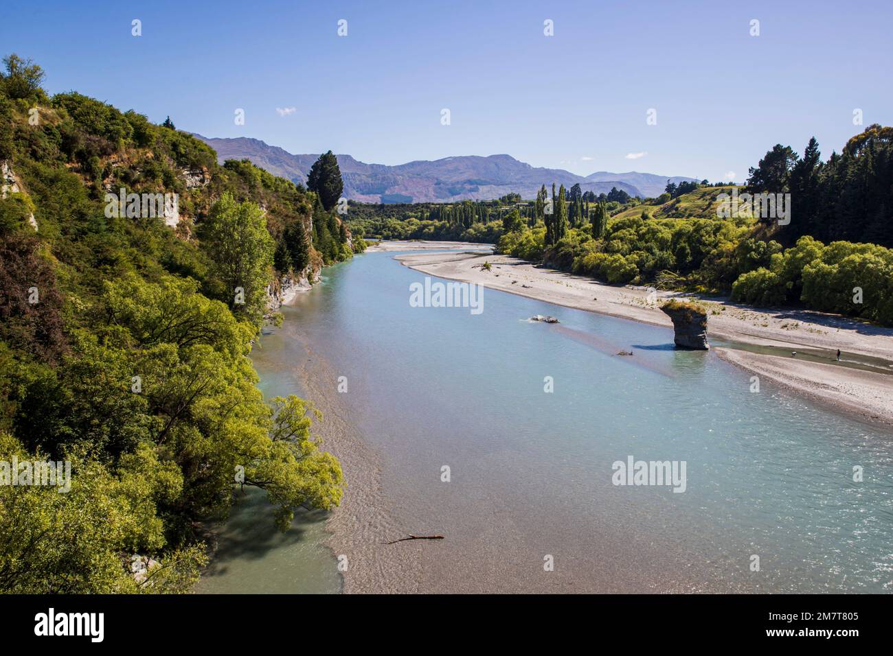 Rivière Shotover, Queenstown, Nouvelle-Zélande, mercredi, 28 décembre, 2022. Banque D'Images