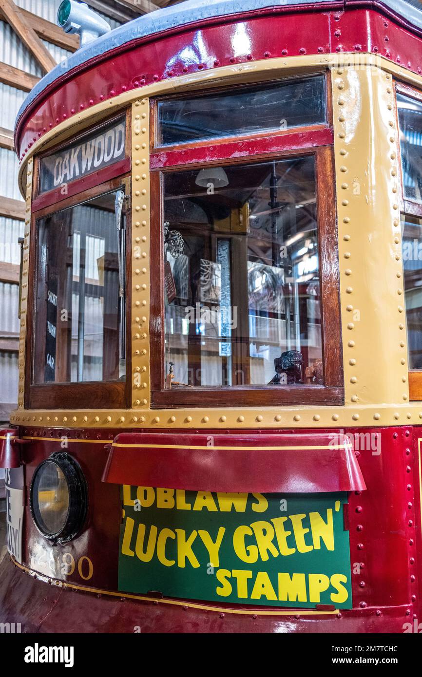 Tramway Brooklyn Rapid Transit n° 4547 Banque D'Images