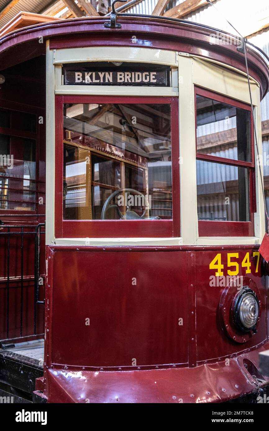 Tramway Brooklyn Rapid Transit n° 4547 Banque D'Images