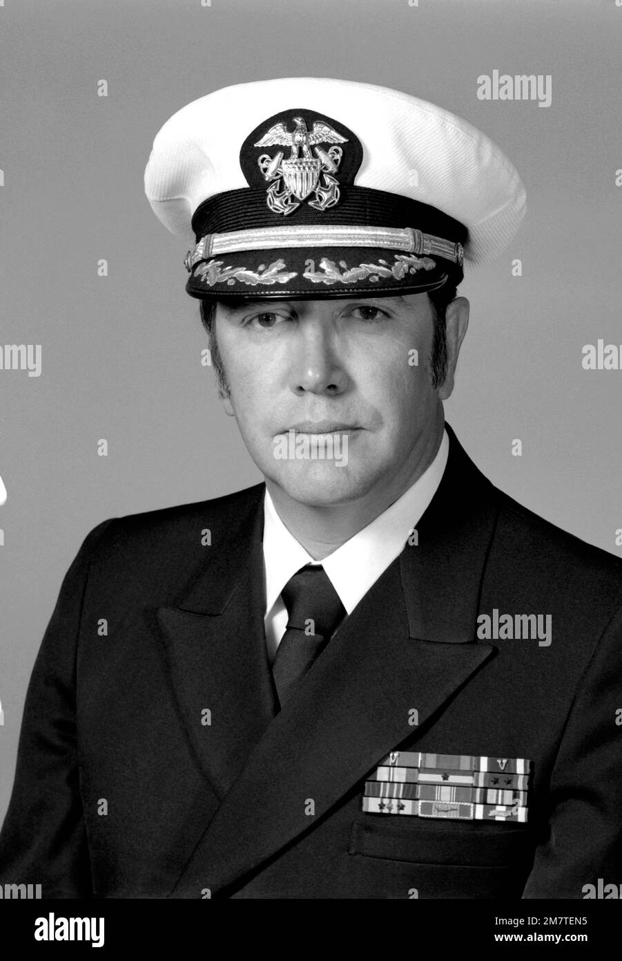 CDR Hannis H. Hudson, USN (couvert). Pays : inconnu Banque D'Images