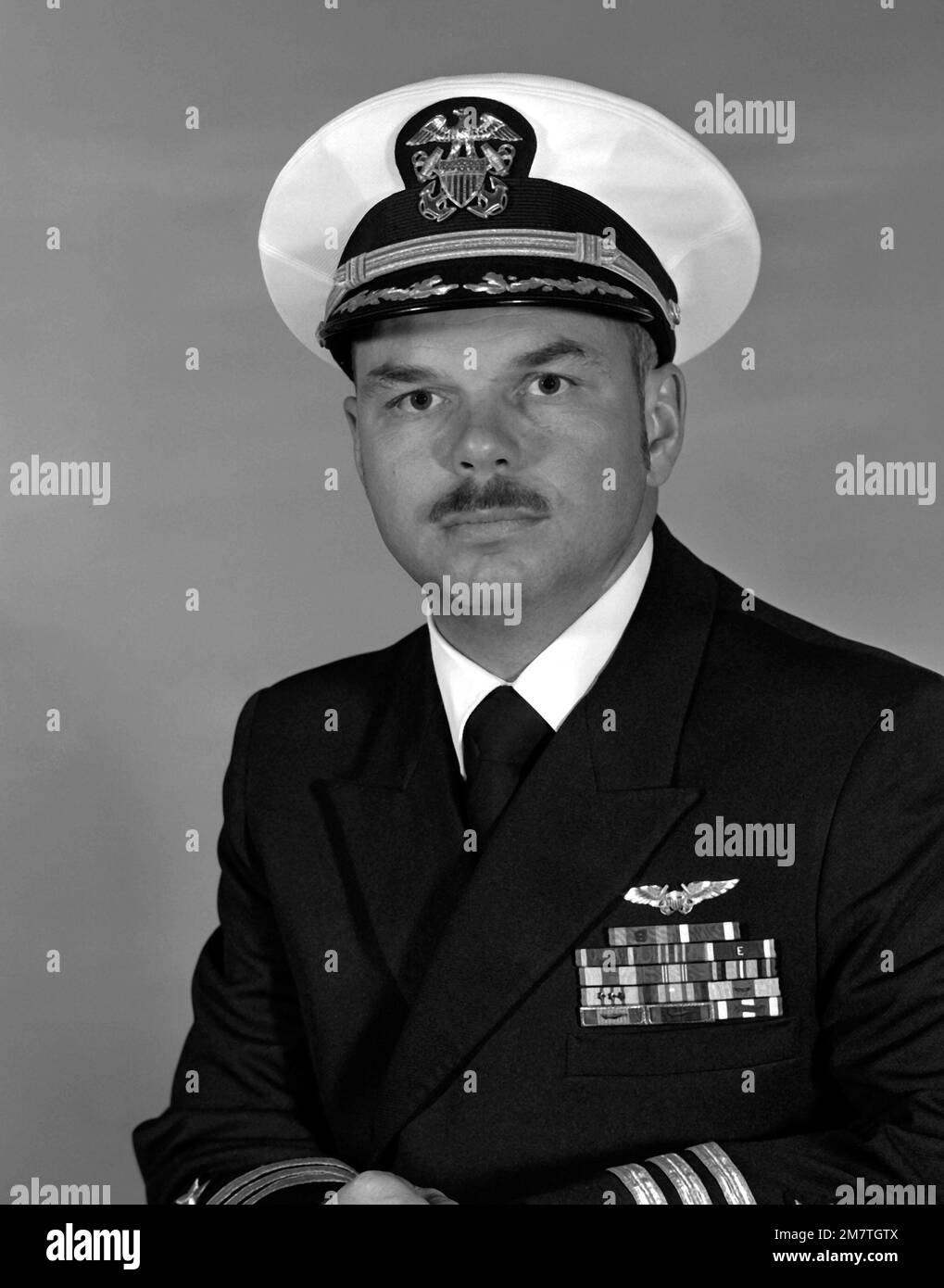 CDR Thomas J. Ford, USN (couvert). Pays : inconnu Banque D'Images