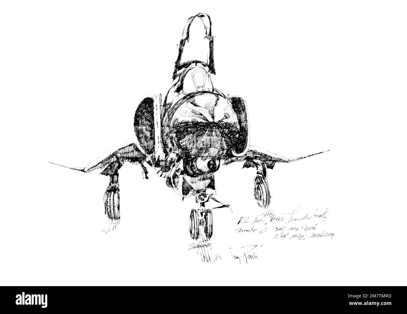 Œuvres d'art: 'F-4 No. 6' artiste: WM. Protections. Pays : inconnu Banque D'Images