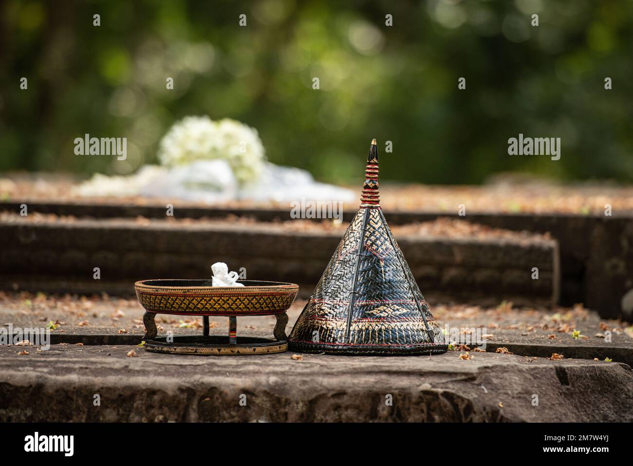 Chau Say Tevado temple - Photographie de mariage Banque D'Images