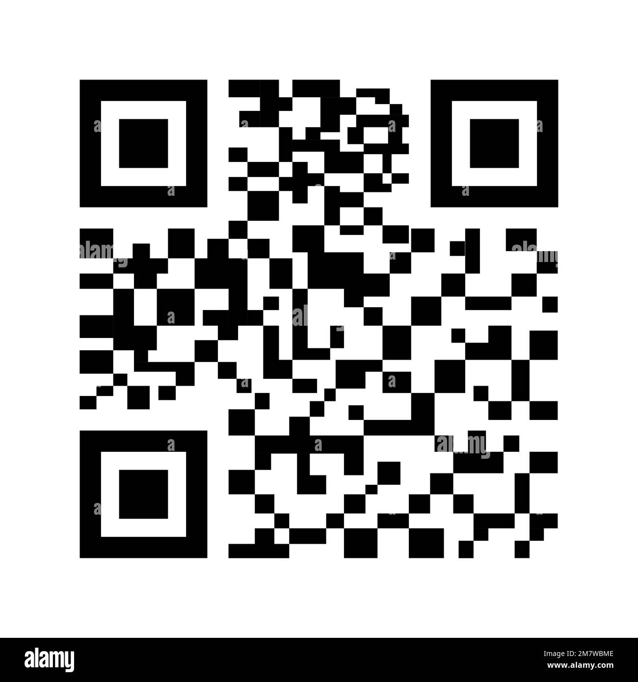 Icône de code QR isolée sur fond blanc. Illustration vectorielle. SPE 10. Illustration de Vecteur