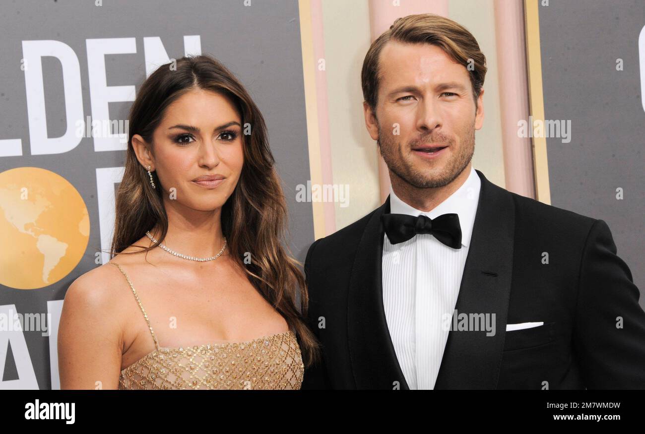 Beverly Hills, Californie. 10th janvier 2023. Gigi Paris, Glen Powell à l'arrivée des Golden Globe Awards 80th - arrivées 4, Beverly Hilton Hotel, Beverly Hills, CA 10 janvier 2023. Crédit : Elizabeth Goodenough/Everett Collection/Alay Live News Banque D'Images