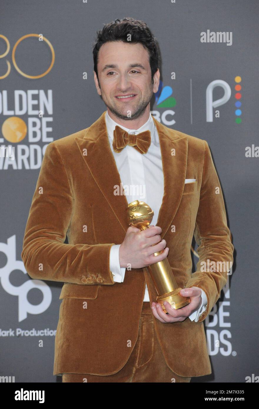 Beverly Hills, Californie. 10th janvier 2023. Justin Hurwitz dans la salle de presse pour les Golden Globe Awards 80th - salle de presse, Hôtel Beverly Hilton, Beverly Hills, CA 10 janvier 2023. Crédit : Elizabeth Goodenough/Everett Collection/Alay Live News Banque D'Images