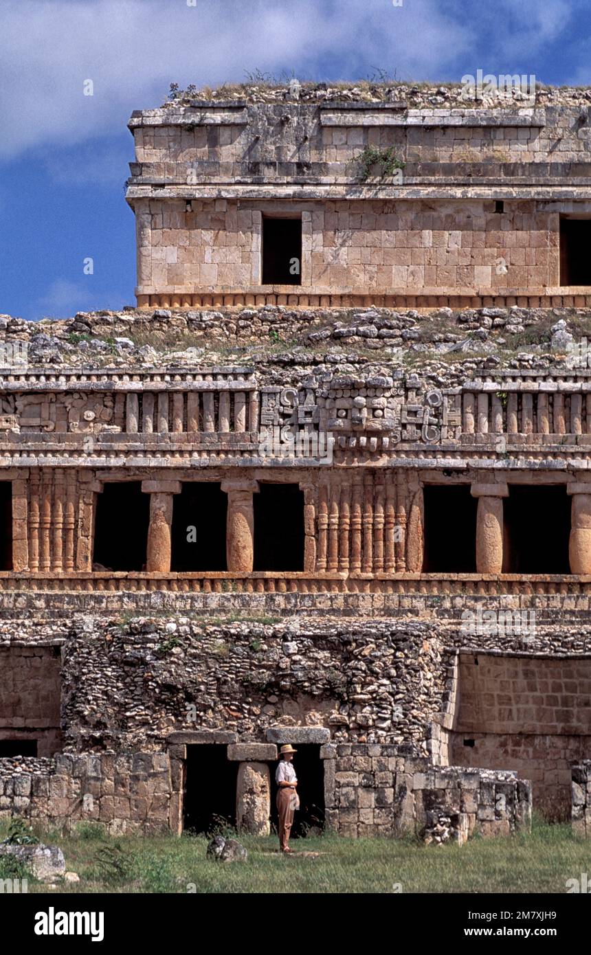 Amérique du Nord, Mexique, Yucatan, site Maya, site archéologique, Sayil, Banque D'Images