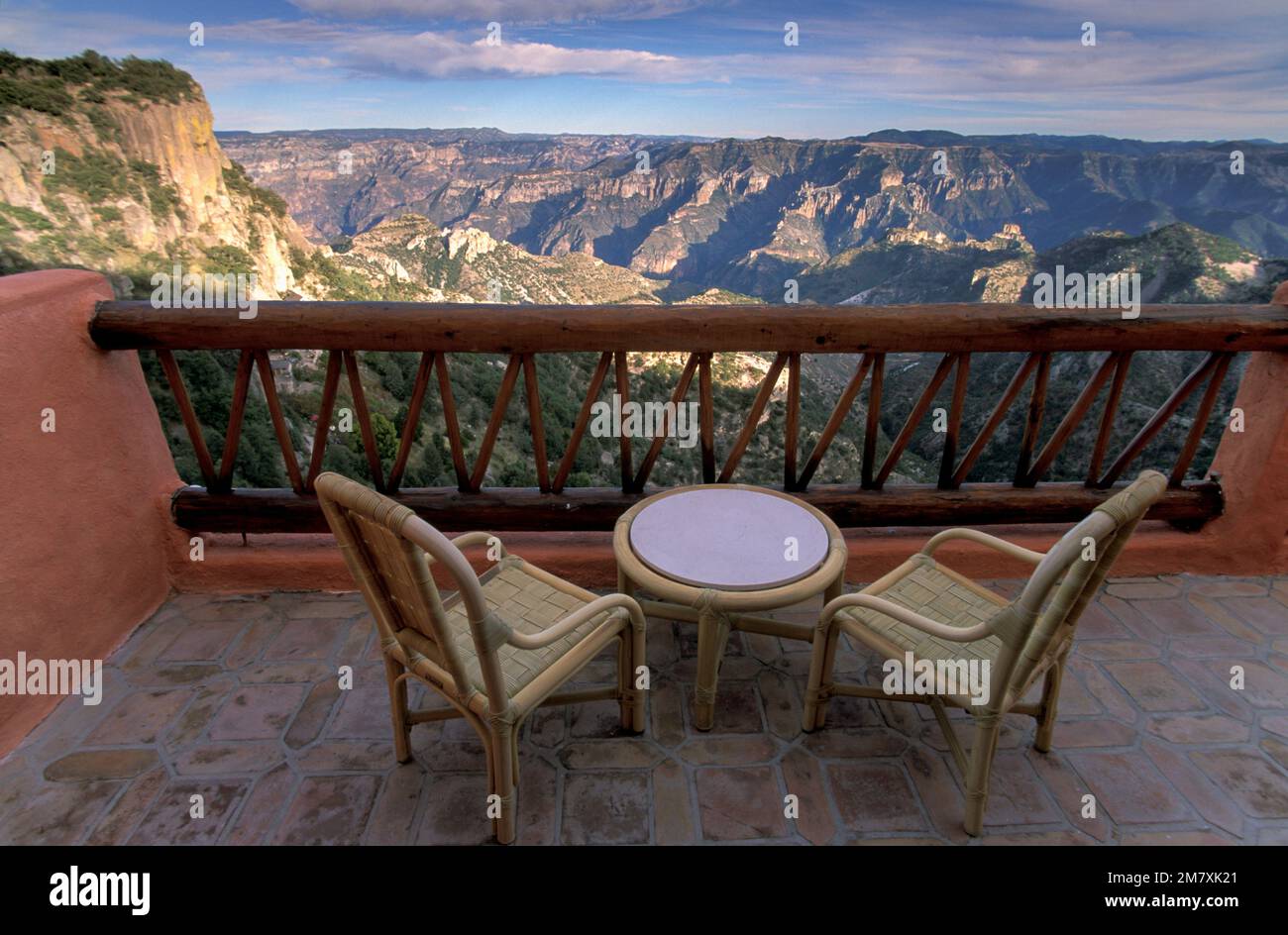 Barranca del Cobre près de Divisadero, Sierra Madre Occidental, Estado de Chihuahua, Mexique Banque D'Images